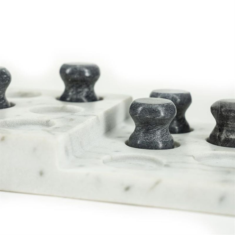 By Boo Tic Tac Toe Flerfärgad i Marmor