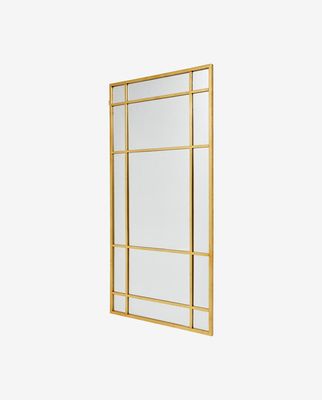 SPIRIT Väggspegel i Järn med Guldfinish