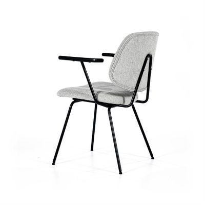 Eleonora Stol Lynn med armstöd - grå fletcher