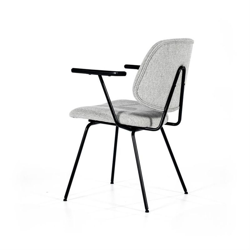 Eleonora Stol Lynn med armstöd - grå fletcher