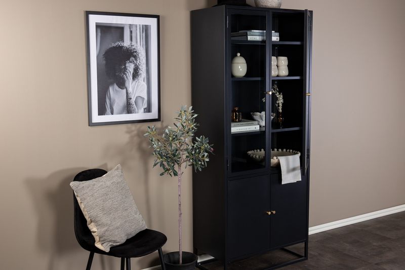 Venture Home Bakal Skåp 40,5 x 190 x 80 Svart