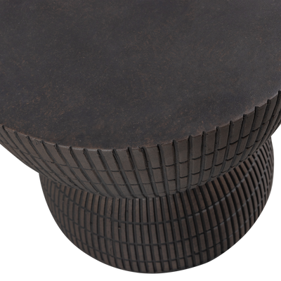 WOOOD Samson Sidobord i Fiberlera 35x40 cm