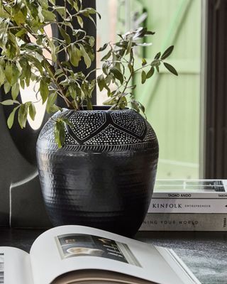 House Doctor Bloss Vas Svart