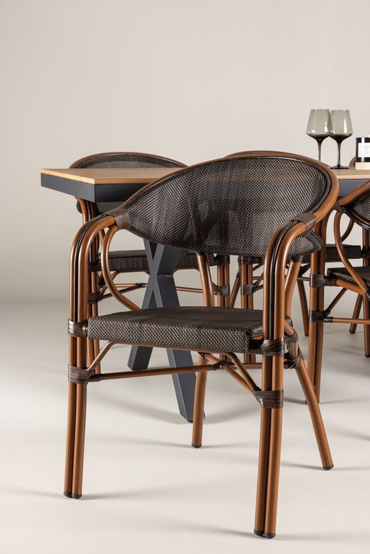 Venture Home Garcia Rektangulär Matgrupp