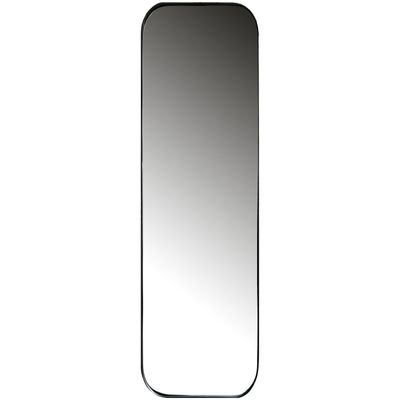 WOOOD Doutzen Spegel 170x40 cm Svart Metall