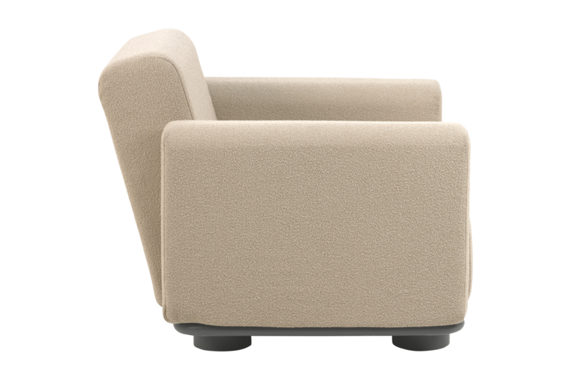 Brafab Bolster Fåtölj Antracit / Teddy Beige