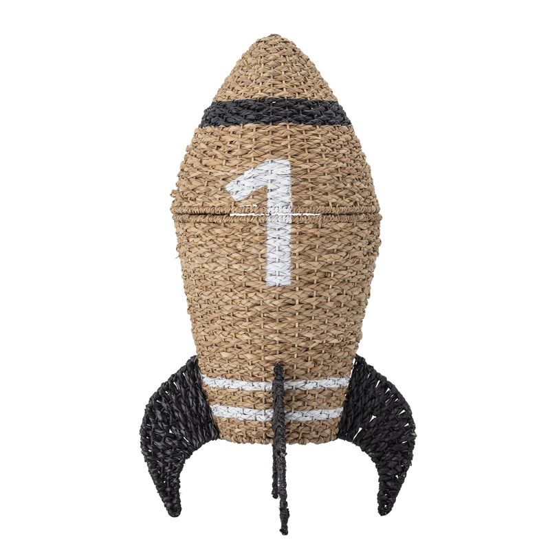 Bloomingville Cosmina Korg med Lock, Natur, Sjögräs