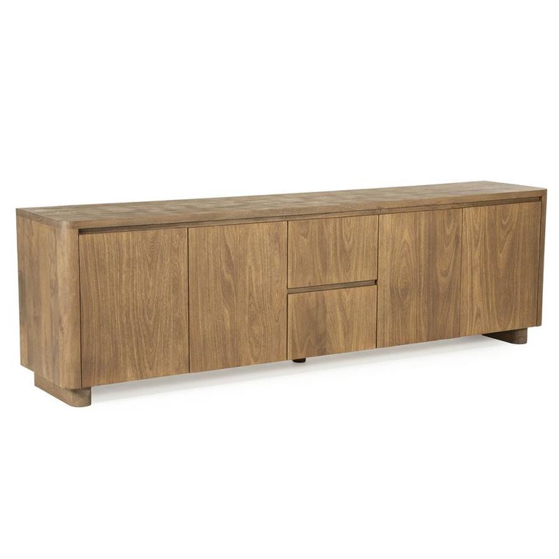 Eleonora TV-bänk Edward 200 cm Brun