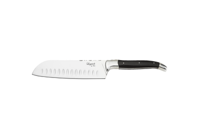 Laguiole By Hâws santokukniv 19 cm, handtag i svart trä