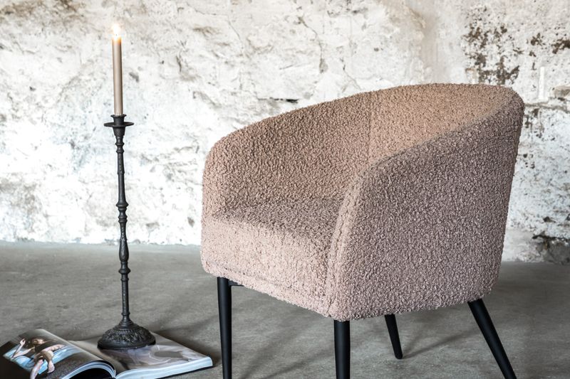 Venture Home Fluffy Fåtölj - Brun Teddy