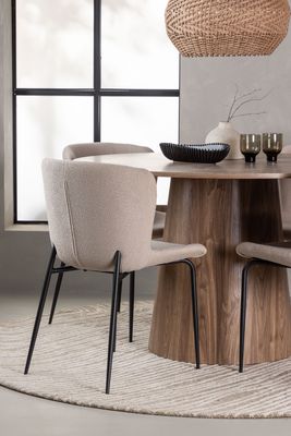 Venture Home Matgrupp Lanzo med stolarna Modesto