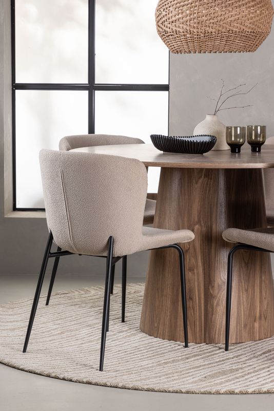 Venture Home Matgrupp Lanzo med stolarna Modesto