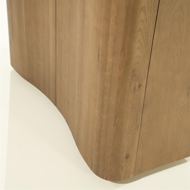 Elegant Skåp Eleonora Josh i Brun Ek