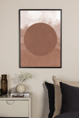 Venture Home Soft shades Poster Brun