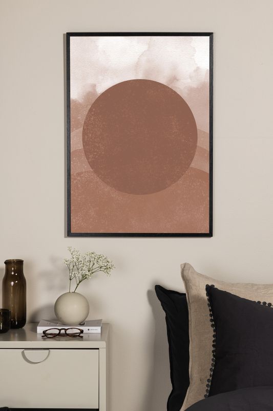 Venture Home Soft shades Poster Brun