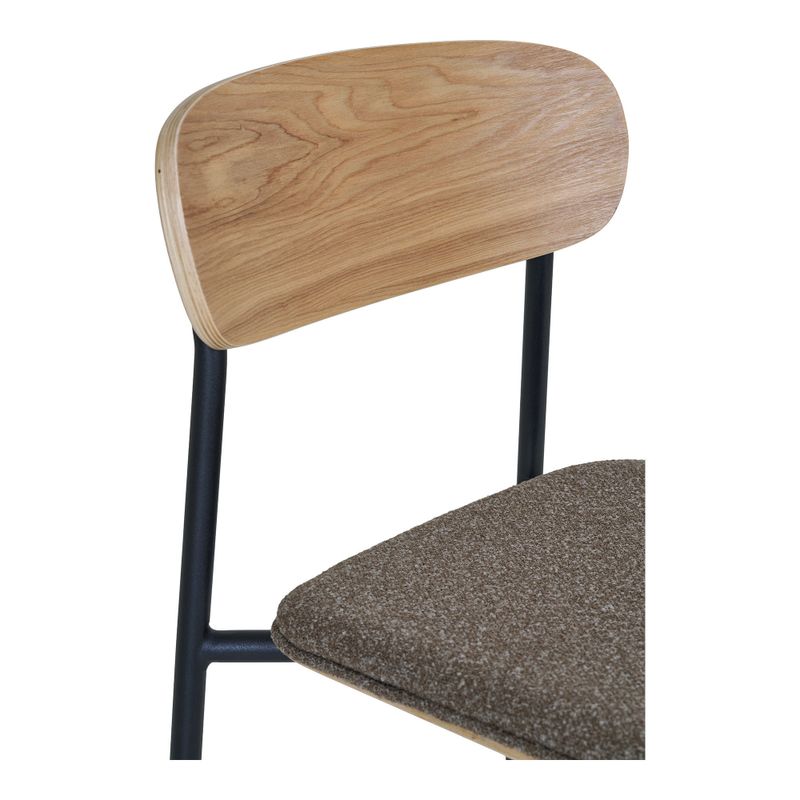 House Nordic Estepona Counter Stol - Nature/Brun/Svart 2 st