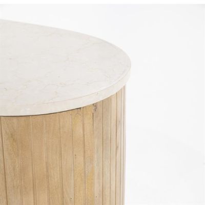 Eleonora Soffbord Kira Stor Vit