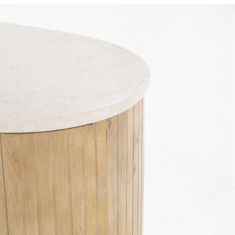 Eleonora Soffbord Kira Stor Vit