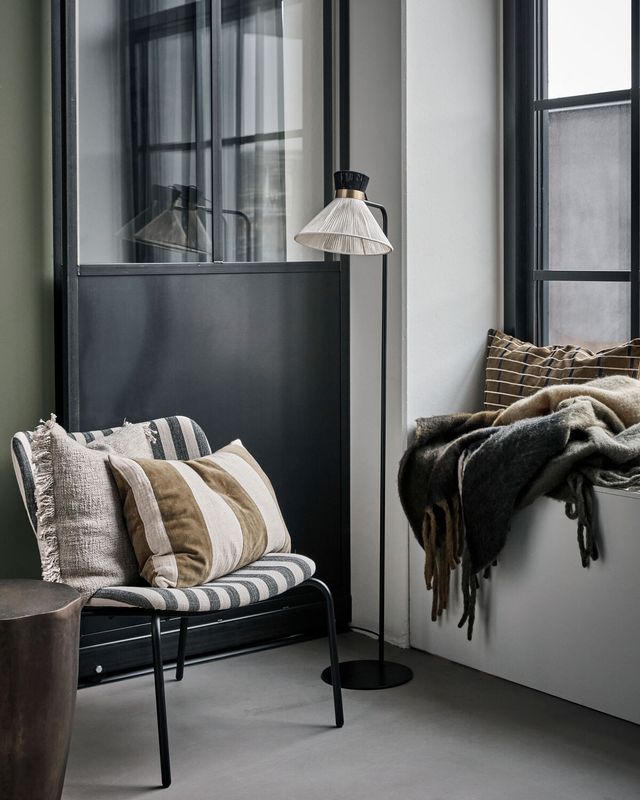 House Doctor Cord Golvlampa Svart