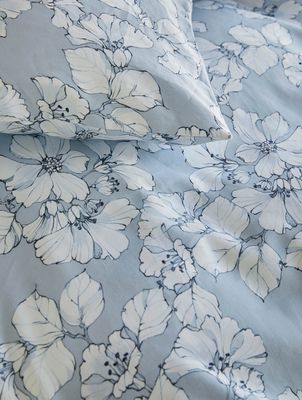Høie Amelia påslakanset dovt blå 150x210 cm 2 delar