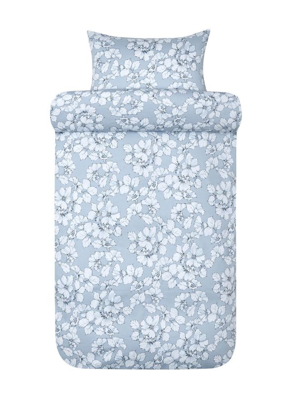 Høie Amelia påslakanset dovt blå 150x210 cm 2 delar