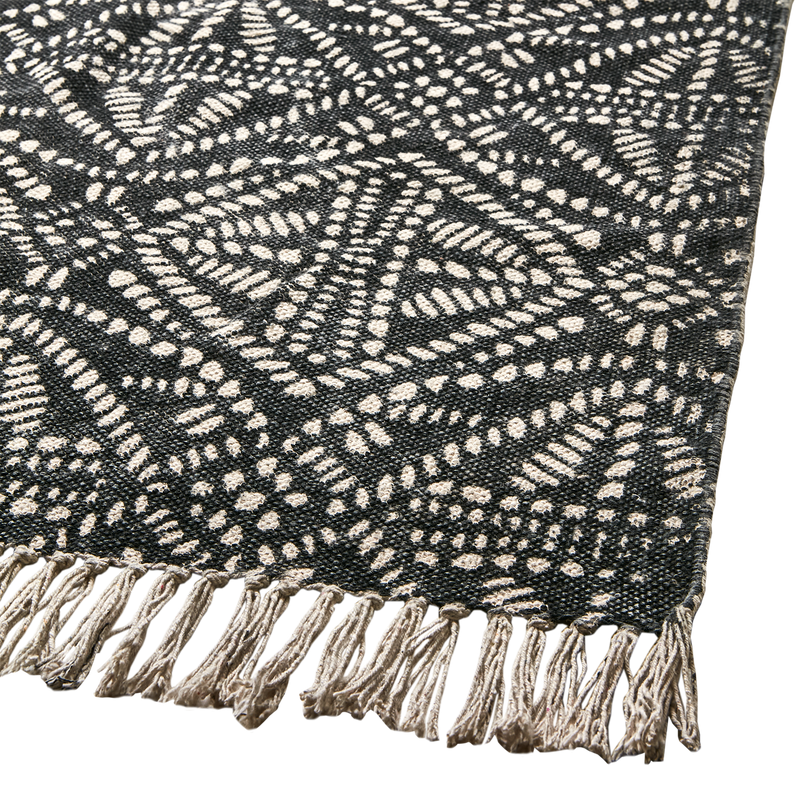 Affari of Sweden FERNANDO Matta, Natur/svart 240x160 cm