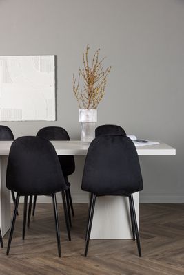 Venture Home Matgrupp Olga med stolarna Polar