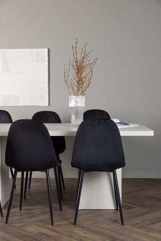 Venture Home Matgrupp Olga med stolarna Polar