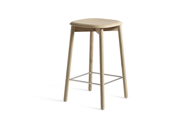 HAY Soft Edge 82 barpall Oak, 65 cm