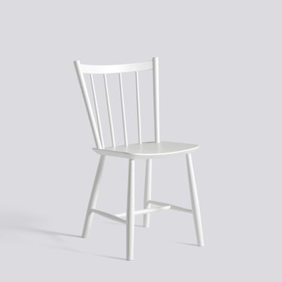 HAY J41 stol, White lacquered beech