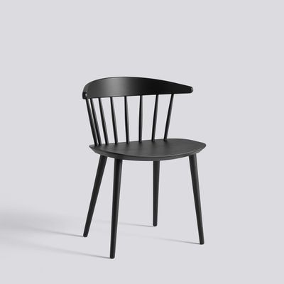 HAY J104 stol, Black lacquered beech