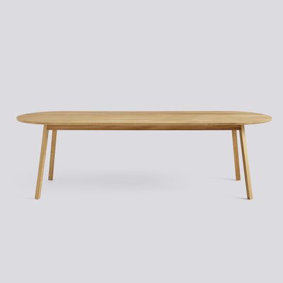 HAY Triangle Leg matbord, Oiled solid oak
