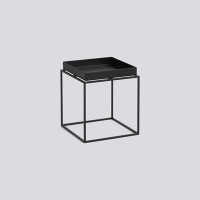 HAY Tray Table brickbord small, Black