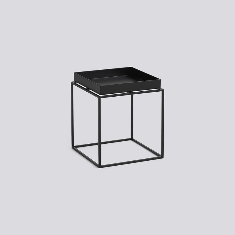 HAY Tray Table brickbord small, Black