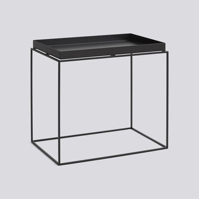 HAY Tray Table brickbord large, Black