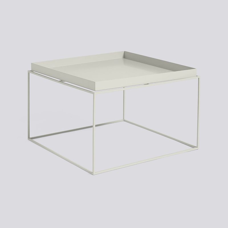 HAY Tray Table soffbord Warm grey, 60x60 cm