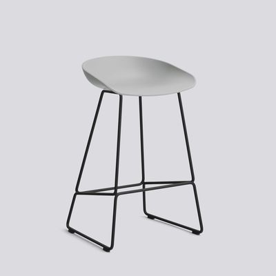 HAY About A Stool 38 barstol Concrete grey/Black, 65 cm