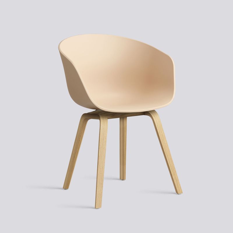 HAY About A Chair 22 stol Pale peach/Oak