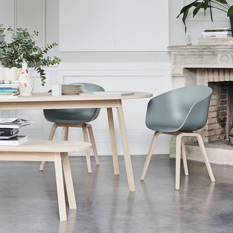 HAY About A Chair 22 stol Fall green/Oak