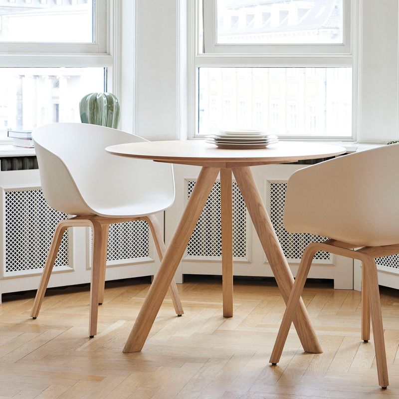 HAY About A Chair 22 stol Teal green/Oak