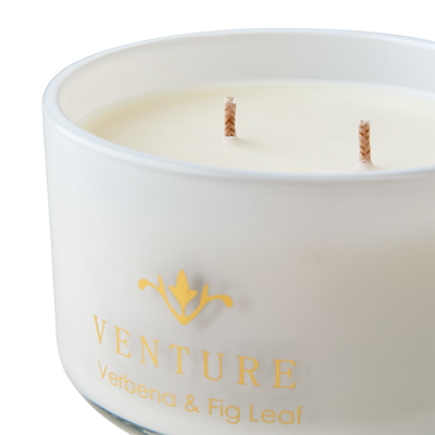 Affari of Sweden VENTURE Doftljus Verbena & fig leaf, Vit
