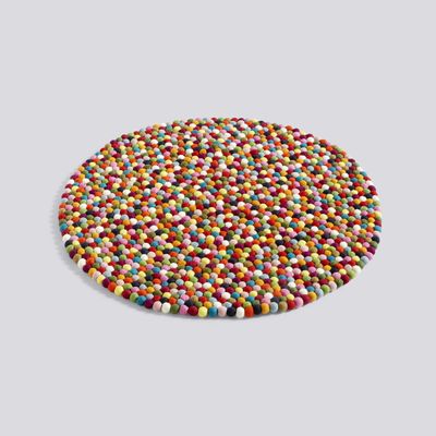 HAY Pinocchio rund matta, Multi colour