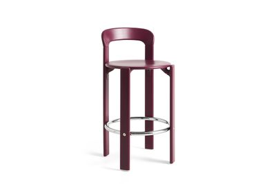 HAY Rey barstol Grape red, 65 cm