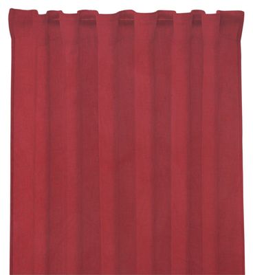 Redlunds Sammet Multilängd Röd 2x140x260 cm