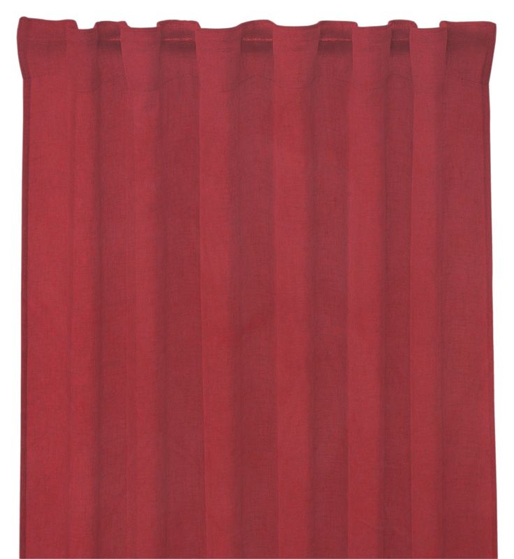 Redlunds Sammet Multilängd Röd 2x140x260 cm