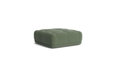 HAY Quilton fotpall Linara 100-Tarragon, 105x105 cm
