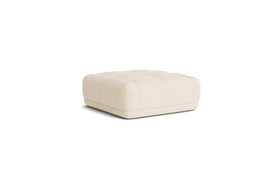 HAY Quilton fotpall Turf Cream, 105x105 cm