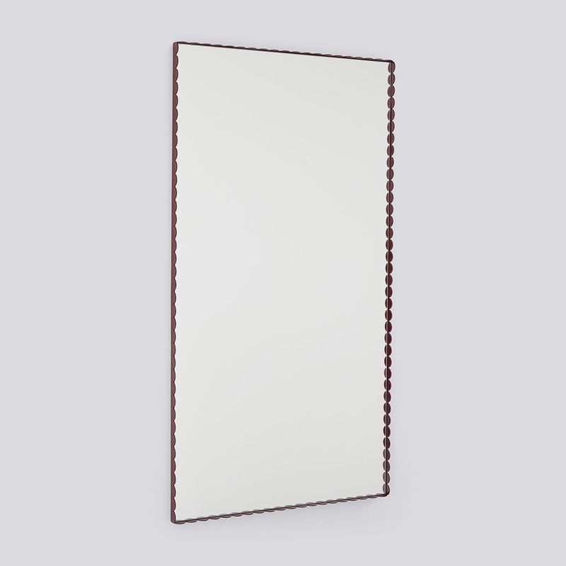 HAY Arcs Mirror spegel Burgundy, Rectangle L