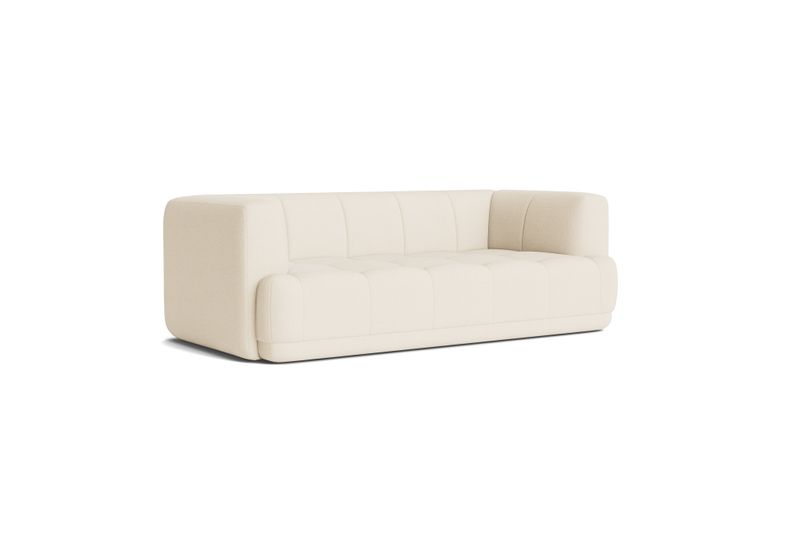 HAY Quilton soffa 2-sits Turf Cream, 214 cm