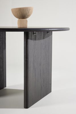 Vind Collection Björholmen Matbord - Svart, Ø120 cm